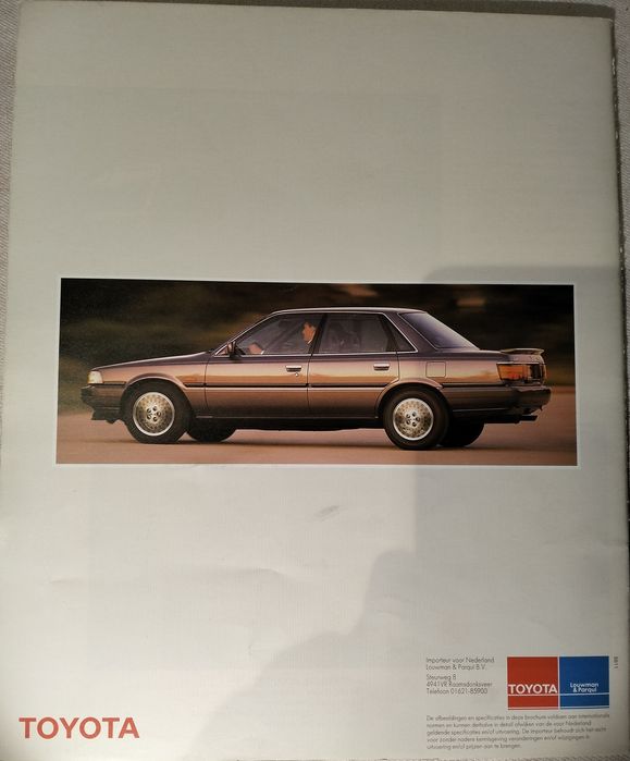 Revista Promocional Toyota Camry XV20