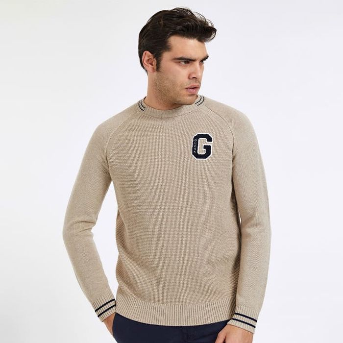 Светр чоловічий Guess College Logo Sweater