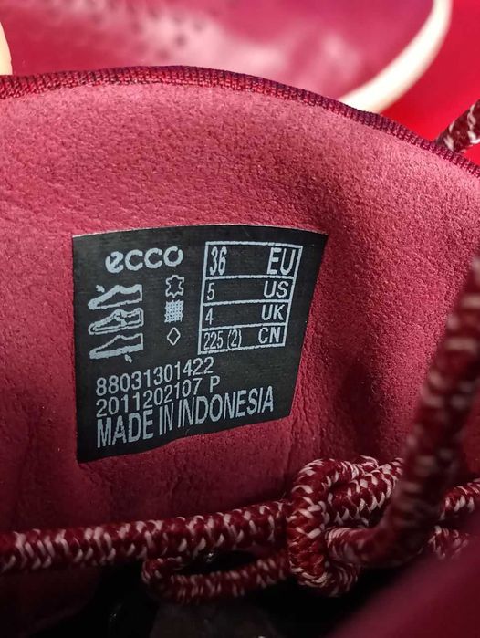 Кожаные женские кроссовки Ecco Biom Life Оригинал