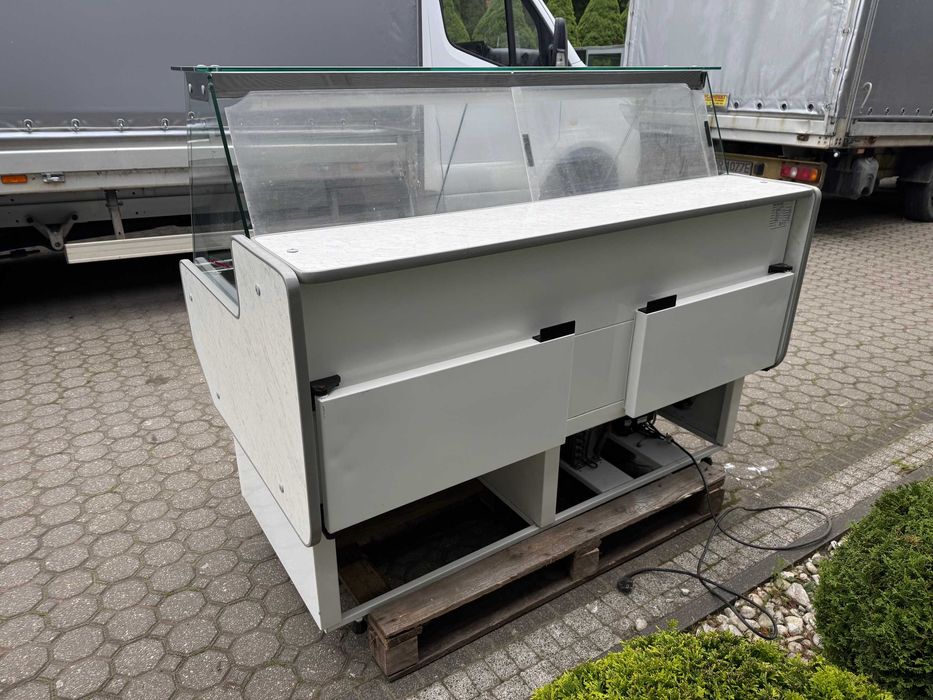 Lada witryna chłodnicza RAPA dł. 1.5 m. i inne urządzenia. GWARANCJA.