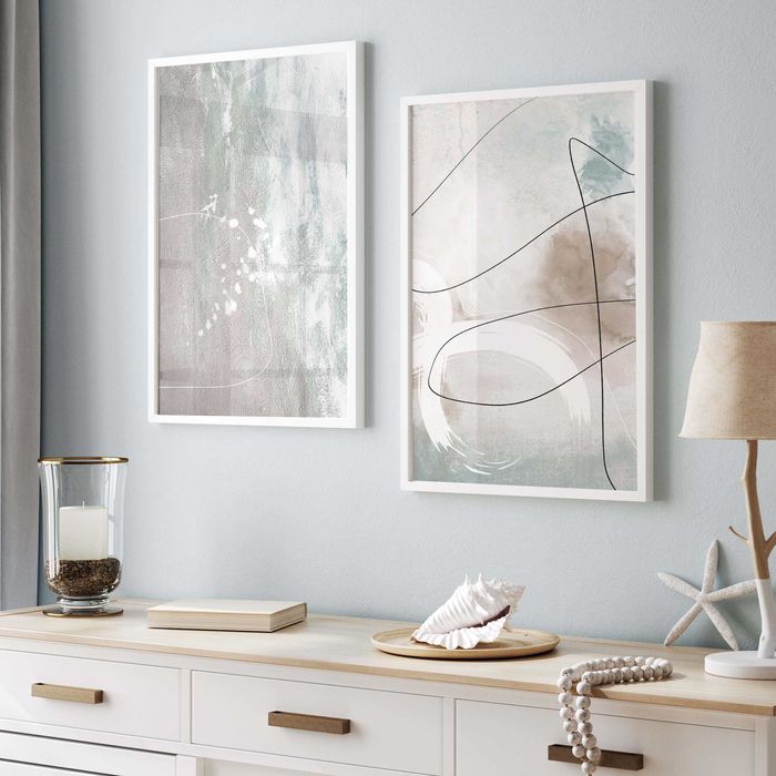 ZESTAW PLAKATÓW  2x 50x70cm Abstrakcja (abst20)