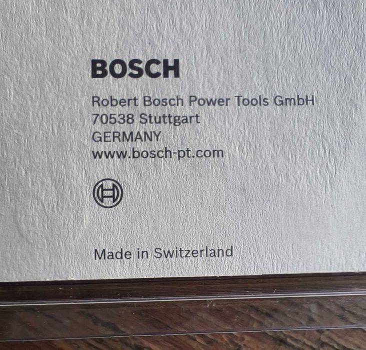 Brzeszczoty BOSCH 6 Sztuk do PMF GOP STARLOCK Wyprodukowane Szwajcaria