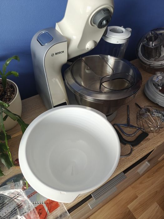 Robot kuchenny planetarny Bosch MUM5XL72/05 1000W cały zestaw XXL