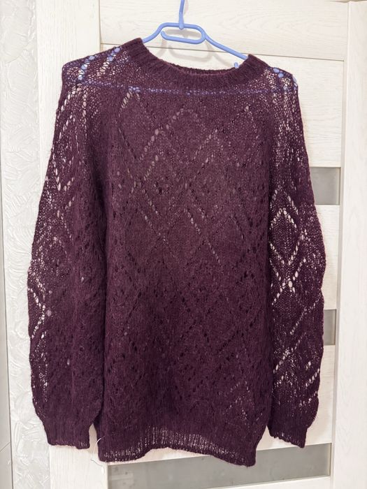 Светр- павутинка  з бебі альпаки