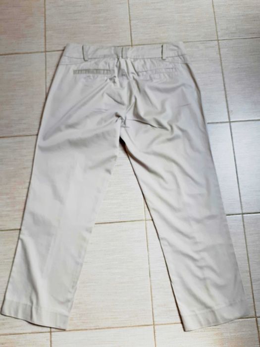 spodnie proste na lato 3/4 Reserved 40/L