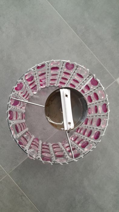 Lampa żyrandol krysztalki pokój