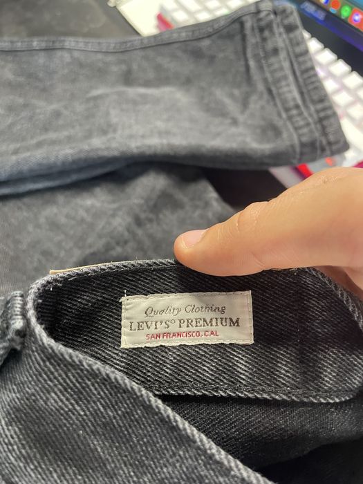 Levi's Black Denim Jeans