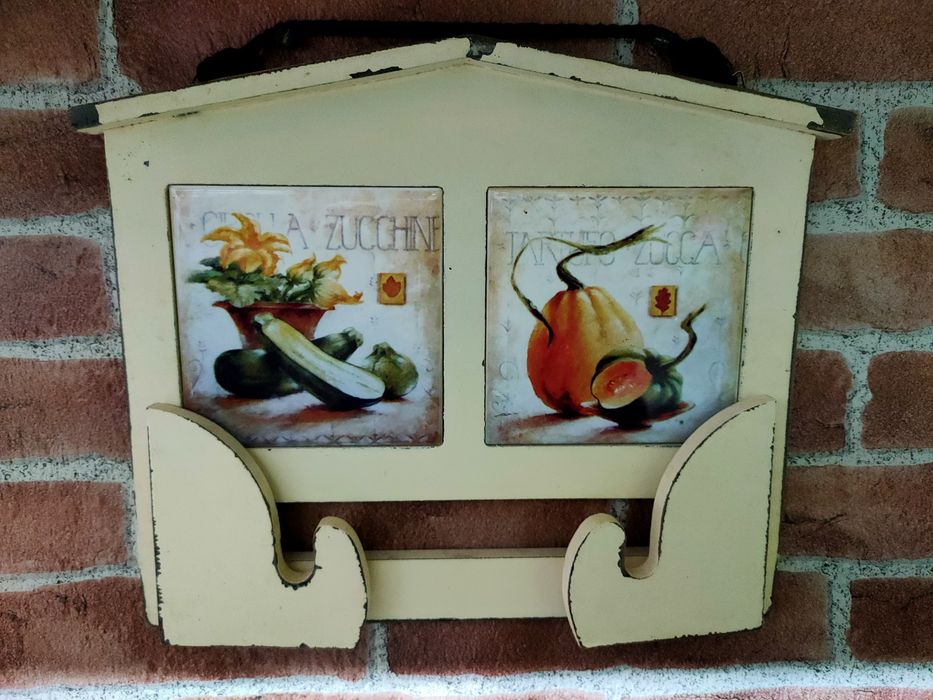 Suporte em Madeira c/ Azulejos