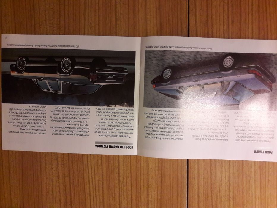 prospekt ford usa 1992
