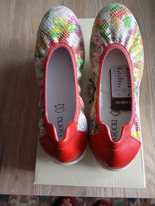 Buty damskie skóra naturalna Lasocki roz. 37 NOWE