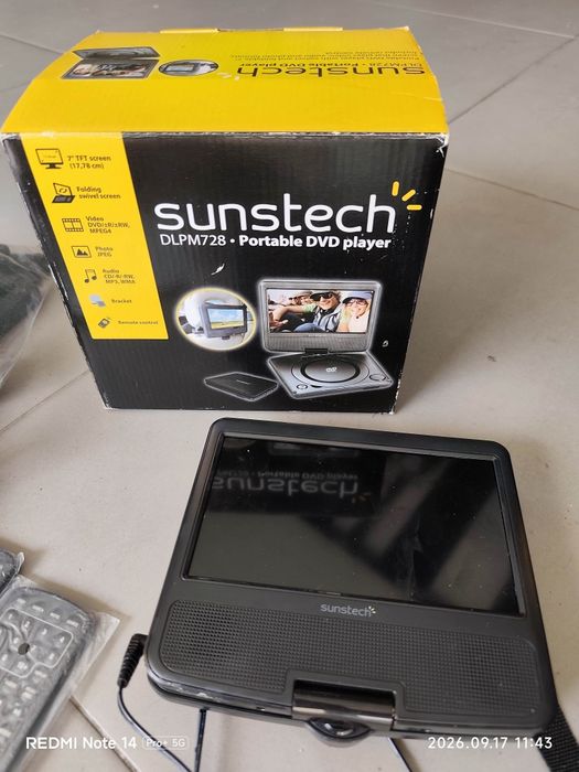 Leitores de DVD portáteis Sunstech