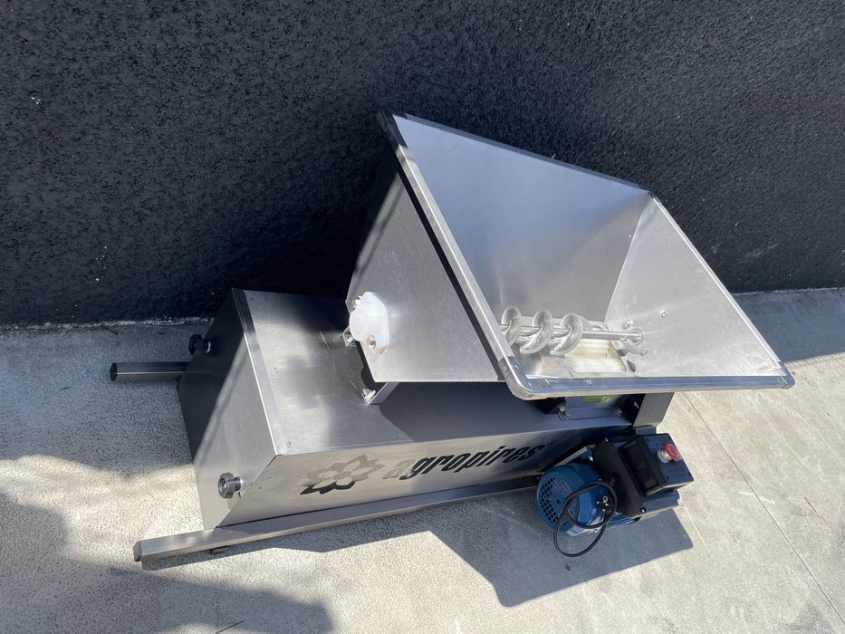 Esmagador/desengassador inox