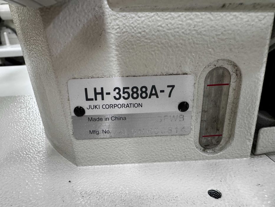 Stębnówka 2-igłowa, Dwuigłówka Juki LH-3588A-7