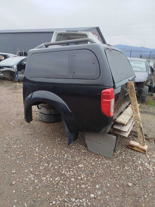 Кунг Кришка багажника Nissan Navara D40 роборка шрот