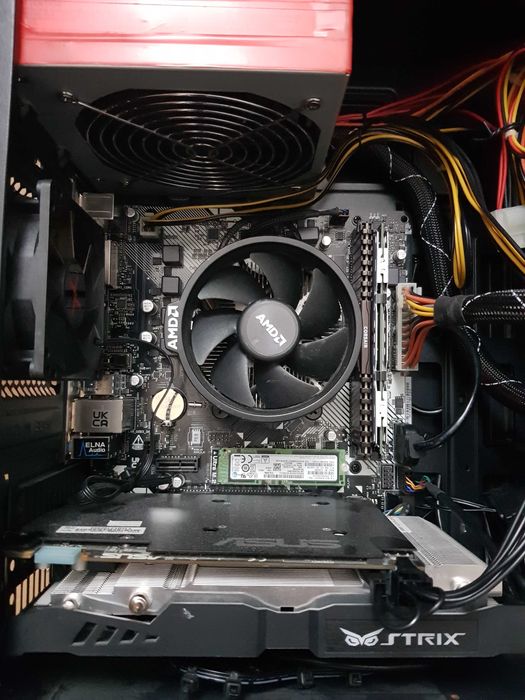 Komputer AMD Ryzen5 1600/ 12GB /256GB SSD / GTX 960 2GB / B450 /Win11