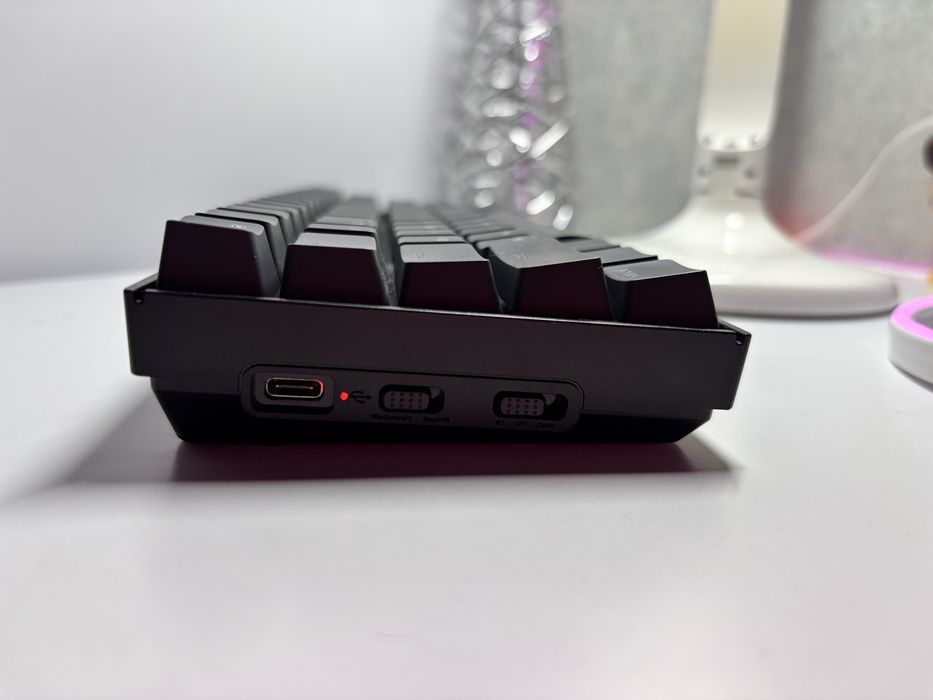 Клавіатура бездротова ігрова Keychron K6 Gateron G Pro Red BT/ USB-A