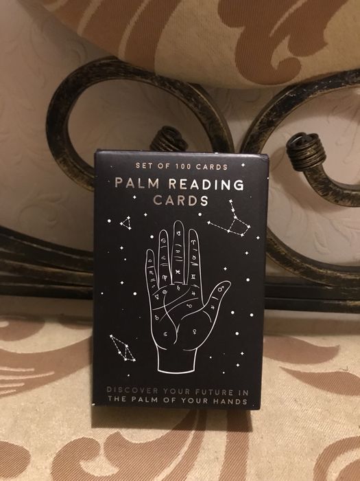 Гадальные карты на английском яз. для предсказания будущего по ладони