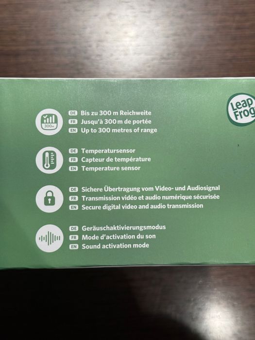 Leapfrog LF2423 Elektroniczna Niania, Biały, 2.8"