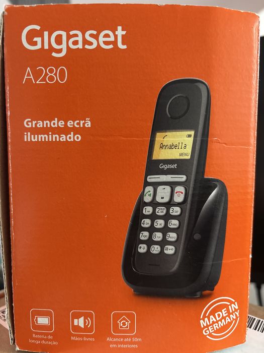 Telefone Fixo Sem Fios - Gigaset A280