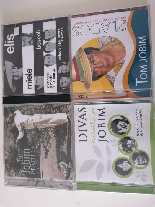 Conjunto 4 CD música brasileira