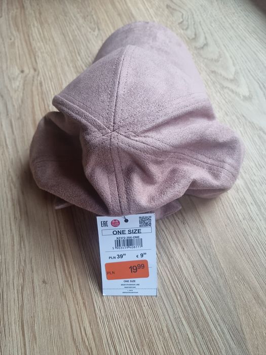 Czapka z daszkiem Reserved, Pudrowa róż