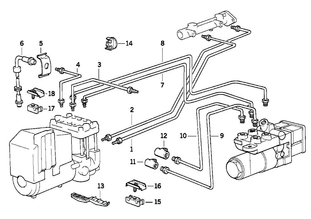 BMW 34321155062 Кронштейн