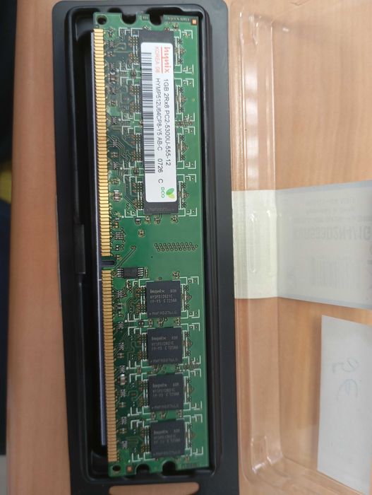 Memória Ram DDR2 1GB Hynix HYMP512U64CP8-Y5