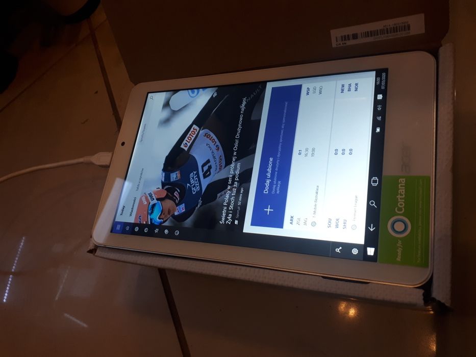Teams-komputer Tablet acer ICONIA TAB 8 W W1-810 8cali windows 10