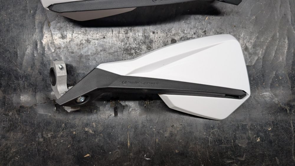 Proteções de mãos guiador para motocross, enduro trail polisport