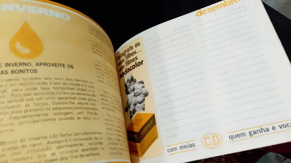 Agenda antiga - ELA - 1980