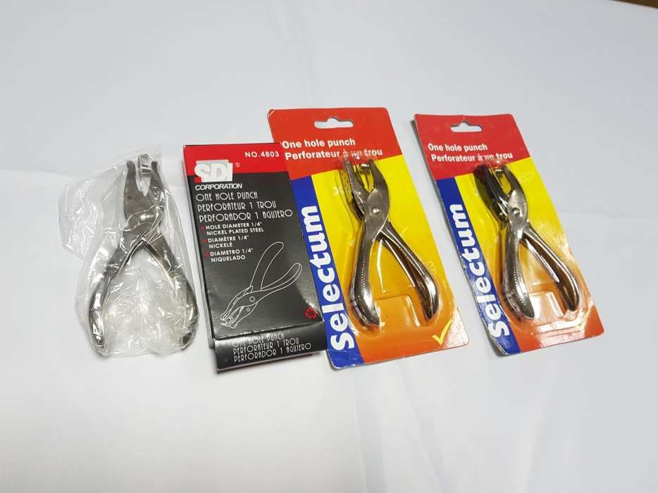 Alicate furador 1 furo 1/4''