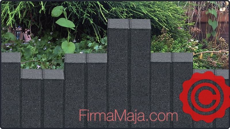 Palisada betonowa wysoka 110 cm dostawa cała Polska