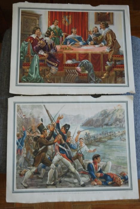 Ilustração de calendário de 1950 - Imagens Históricas