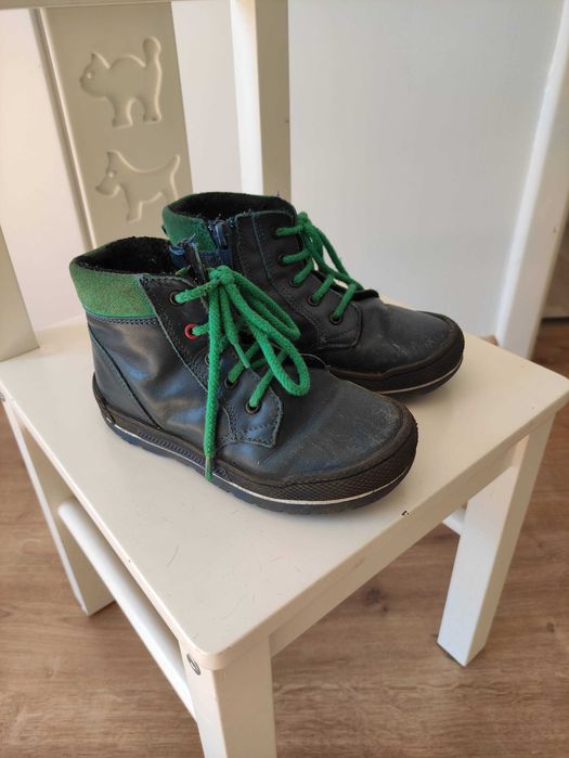 granatowe trzewiki botki bartek r.26