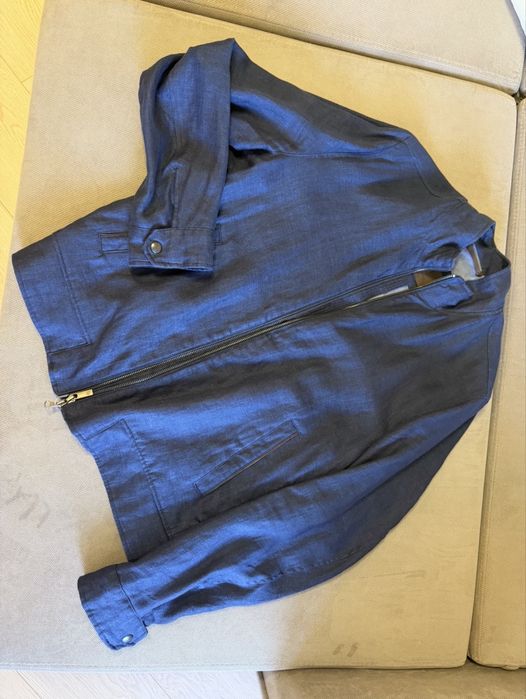 Куртка лляна Massimo Dutti