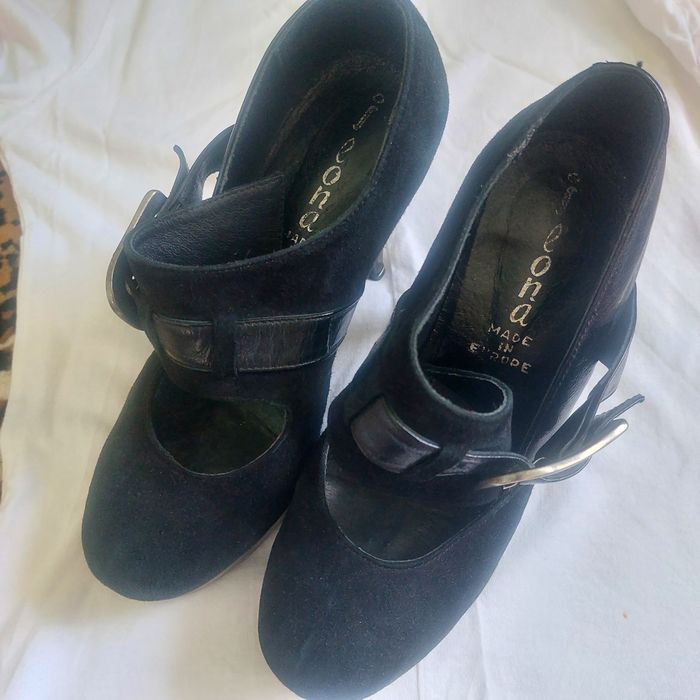 Туфлі, туфлі на каблуку, замшеві