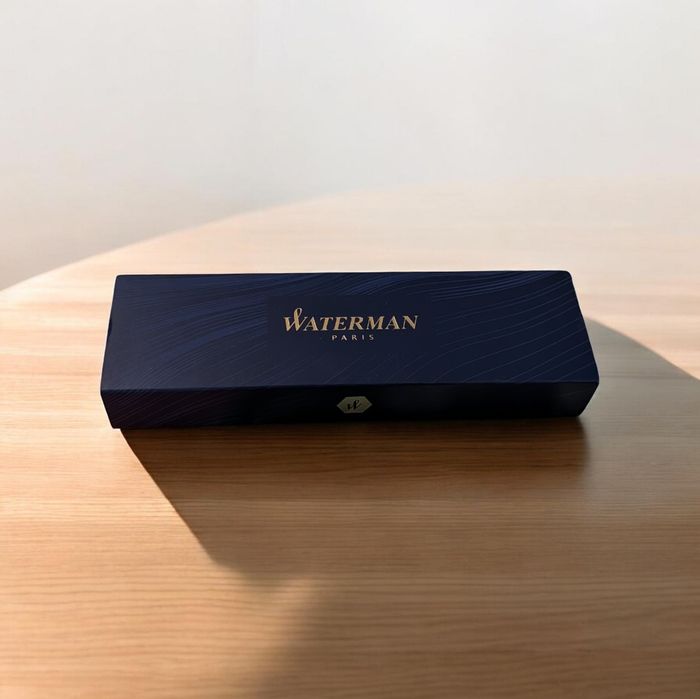 Pióro Waterman Paris w pudełku – stalowe, elegancki prezent