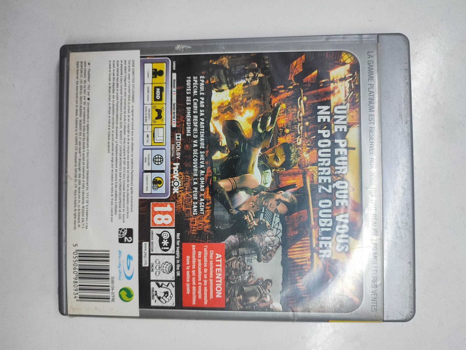 PS3 - Resident Evil 5 (Platina)