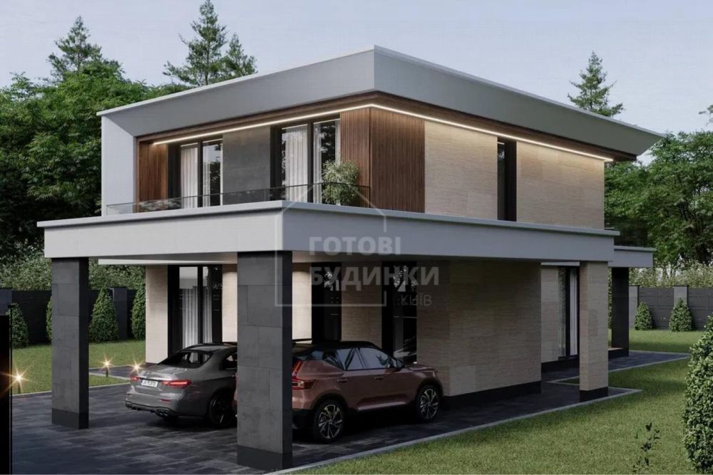 Продаж сучасного будинку в Ходосівці. Газ. Навіс. 20 хв до центру