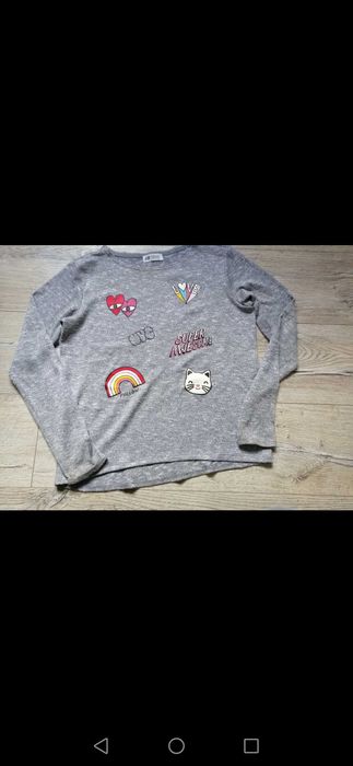 H&M spodnie rurki i bluzka 158cm 12 lat