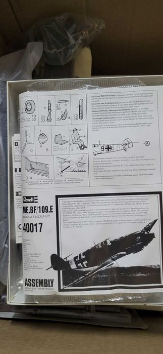 ME. BF/109E kit para montar WW II