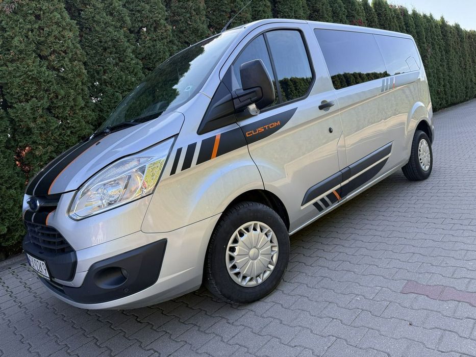Ford Transit Custom Ford Transit Custom 2.0TDCi 2017r 9-cio Osobowy Klimatyzacja Serwisowa