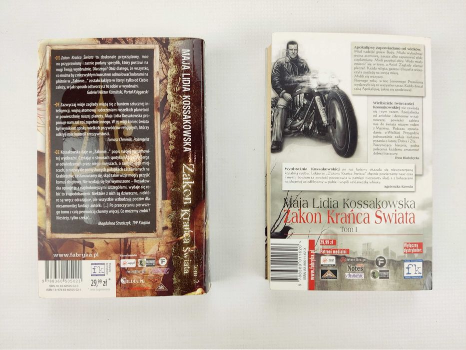 Zakon Krańca Świata Maja Lidia Kossakowska tm 1,2