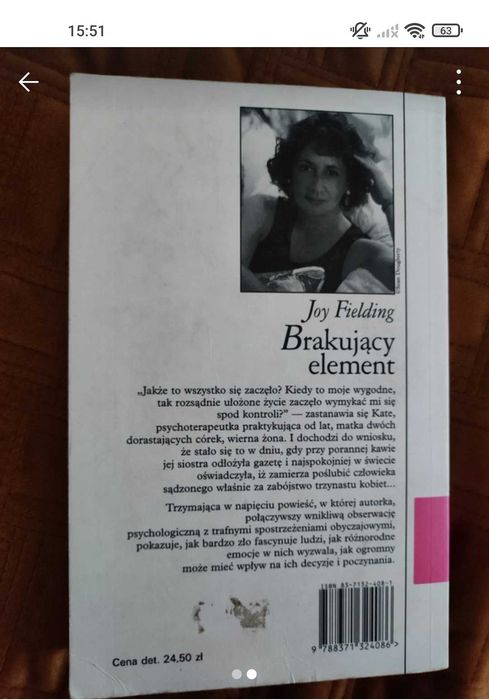 Joy Fielding Brakujacy element