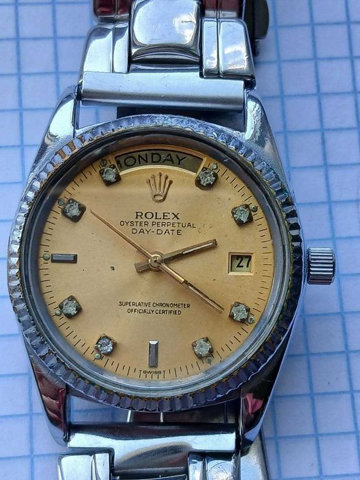 Вінтажний чоловічий годинник Rolex Automatic Day/Date