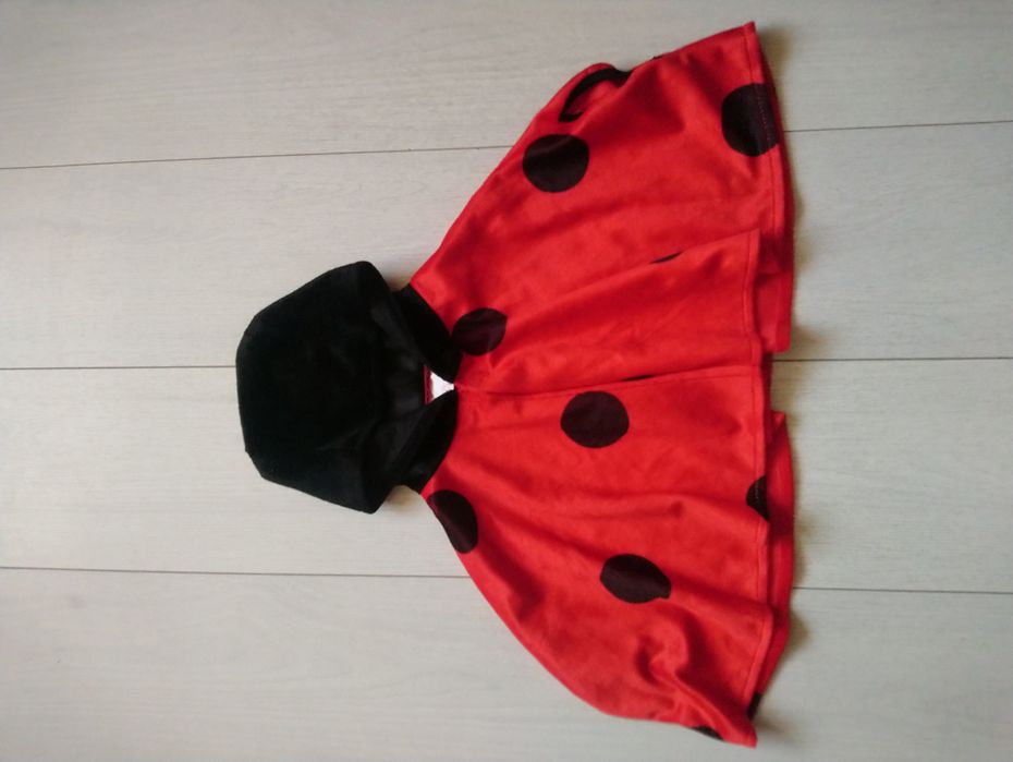 Карнавальна накидка Сонечко Божа Корівка на 3-5 років