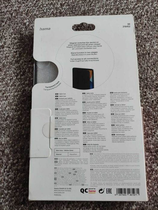 Hama Etui do Apple iPad mini 8.3" (6 gen 2021) czarny 216452