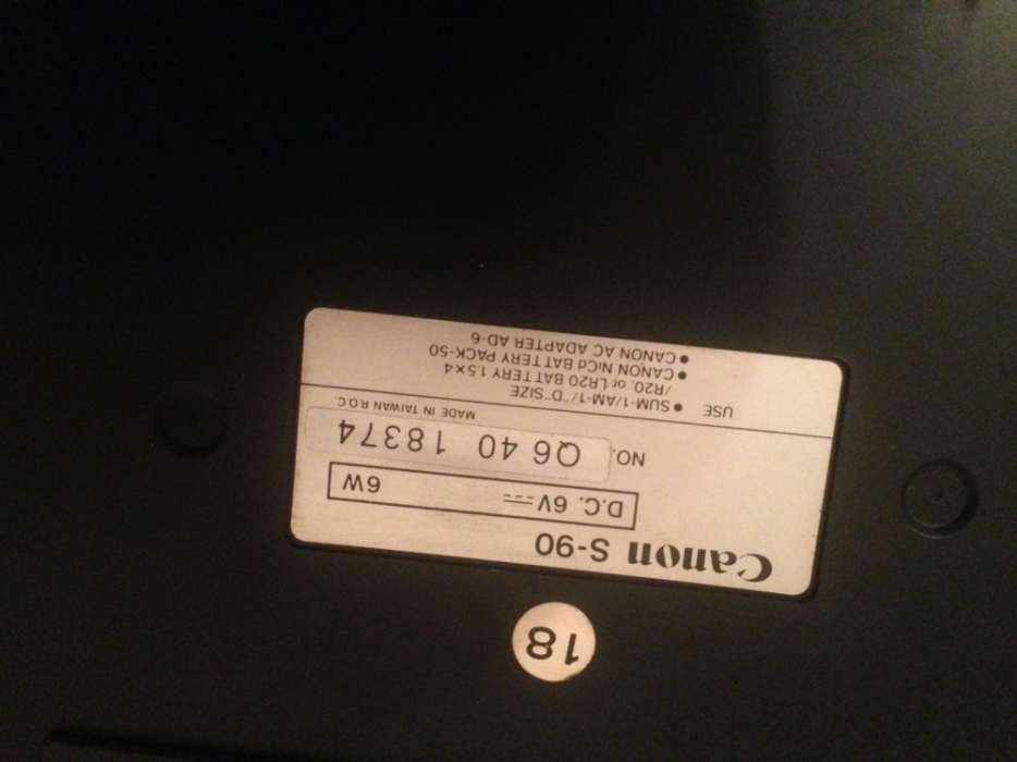 Máquina Escrever Canon s-90