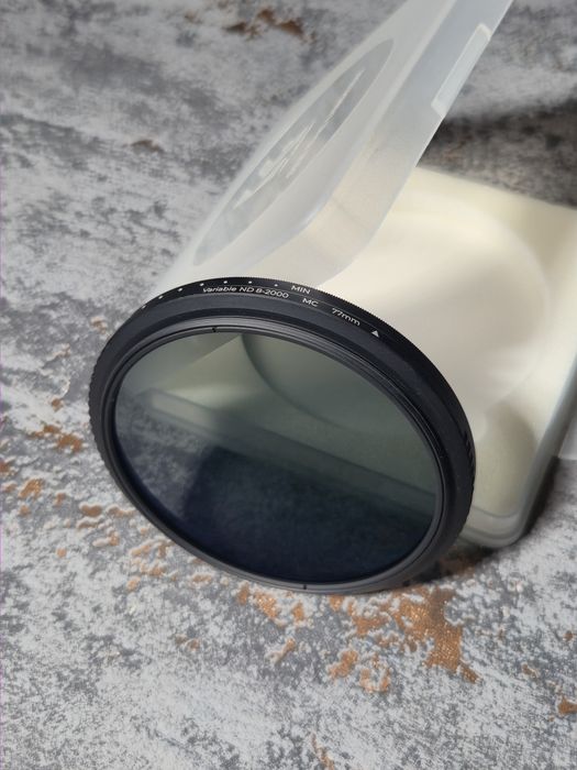 Filtr szary regulowany K&F Concept (ND8-ND2000) 77mm