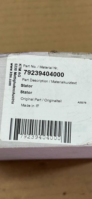 Stator KTM 125 SX XC